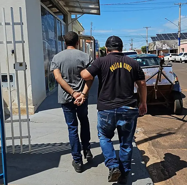 Foragido da Bahia por latrocínio e homicídio é preso em Inocência