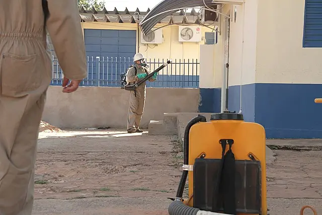 Contra o coronavírus, Prefeitura de Anastácio realiza desinfecção em pontos estratégicos