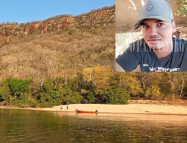Bombeiros encontram corpo de turista que se afogou no Rio Aquidauana