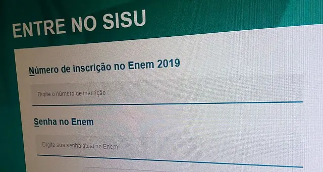 Inscrições para o Sisu terminam nesta quarta-feira