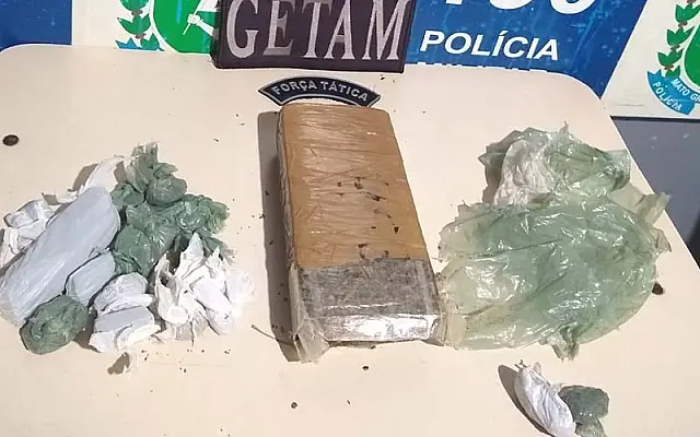 PM fecha comércio de drogas e prende menores de idade por envolvimento com tráfico em Aquidauana