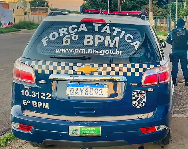 Dupla é presa após cometer dois assaltos em Corumbá