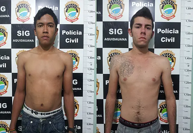 SIG de Aquidauana prende dupla envolvida em assalto a residência
