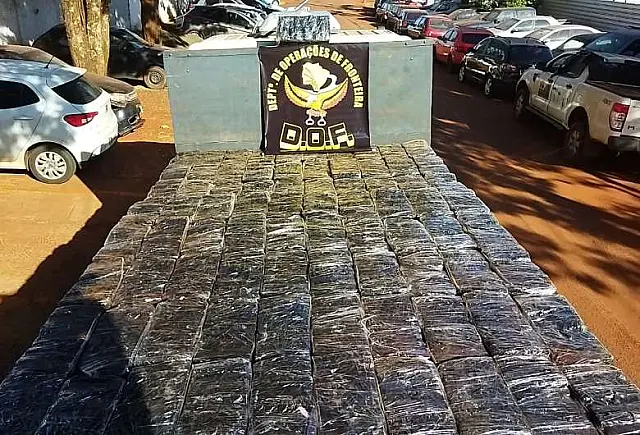 Polícia apreende mais de 6t de maconha em "rota do tráfico e contrabando"