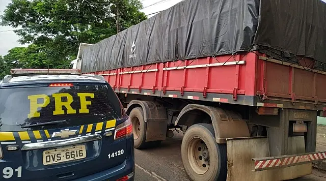 PRF apreende semirreboque adulterado em Eldorado