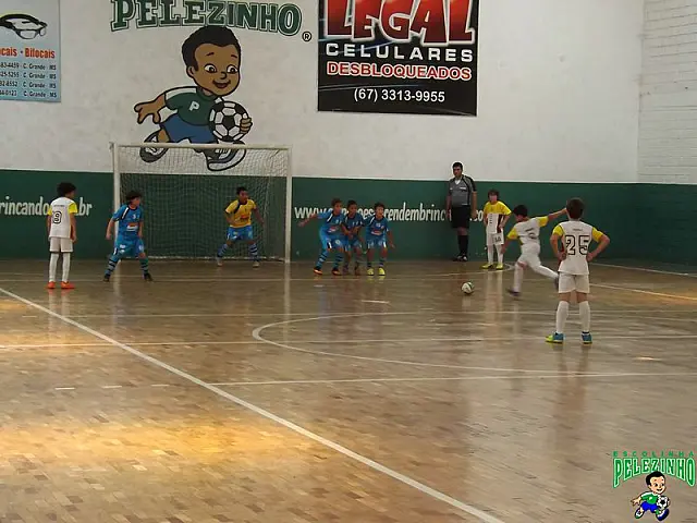 Equipes do Falcão se destacam na rodada da Copa Pelezinho de Futsal