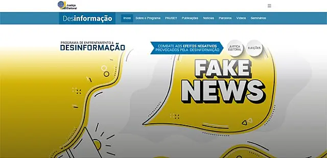 Programa de Desinformação do TSE vence prêmio internacional