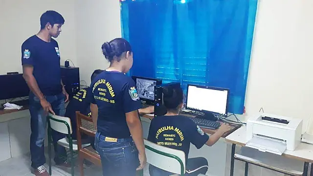Oitenta alunos do Patrulha Mirim são beneficiados com inclusão digital em Porto Murtinho