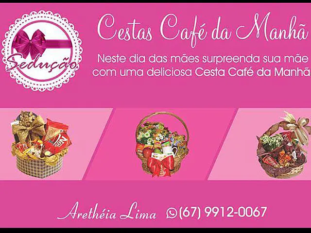 'Sedução' conta com lindas cestas para presentear sua mãe