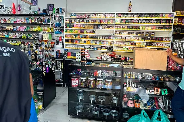 Proprietário de tabacaria em Campo Grande é preso pela Polícia por vender cigarro eletrônico