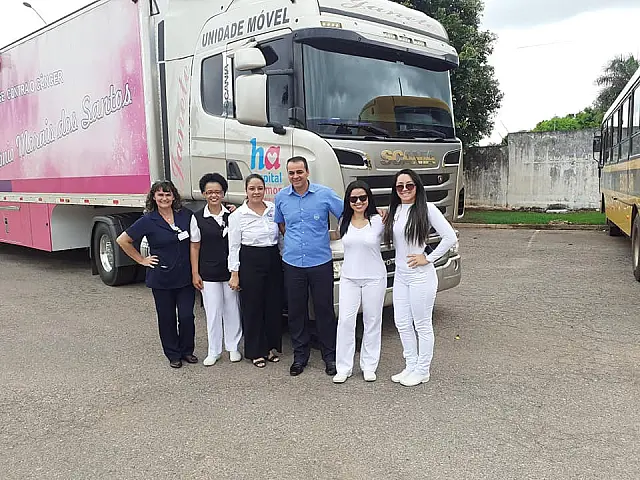 Carreta do Hospital do Amor faz atendimento a mulheres em Bonito