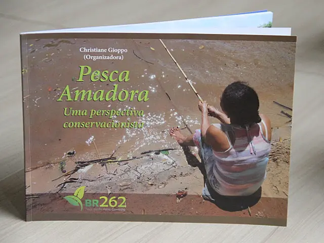 Livro que aborda a pesca amadora no Pantanal será lançado hoje em Anastácio