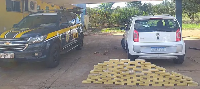 Casal é detido com carga de pasta base de cocaína avaliada em R$ 10 milhões