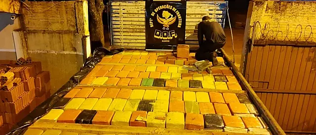 Caminhão roubado em Pará foi recuperado com 3,6 toneladas de maconha durante Operação Hórus
