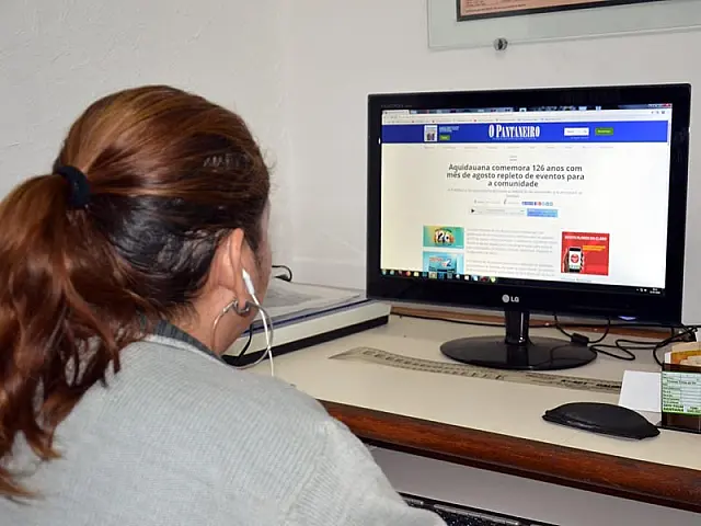 Jornal O Pantaneiro passa a oferecer conteúdo de áudio a quem tem baixa visão