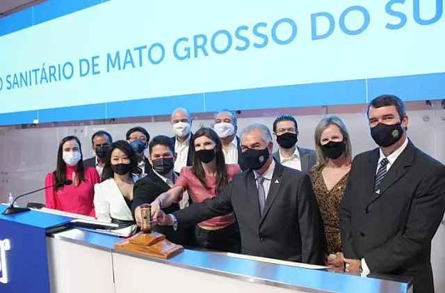 Resultado do leilão da Sanesul garante saúde para população de MS, diz governador