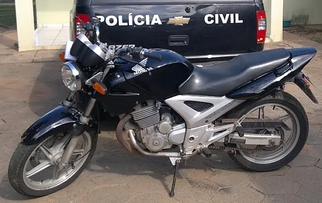 SIG de Aquidauana recupera moto furtada em Miranda