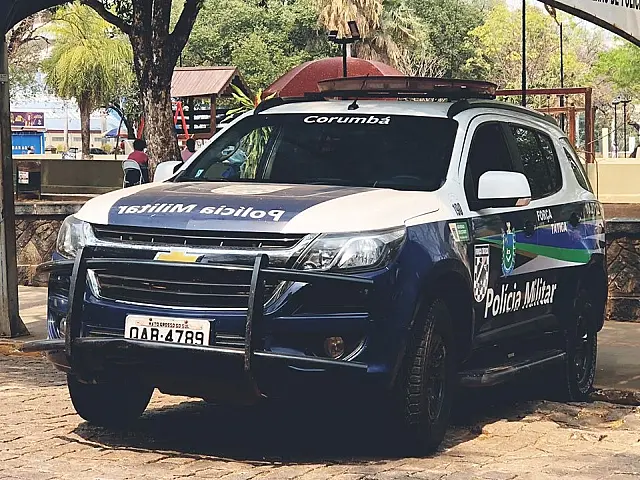 PM de Corumbá apreende jovem infrator com mandado de prisão em aberto