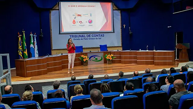 Encontro no TCE-MS conscientiza sobre a importância da doação de medula óssea