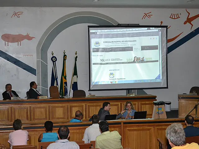 Câmara de Aquidauana apresenta novo site institucional