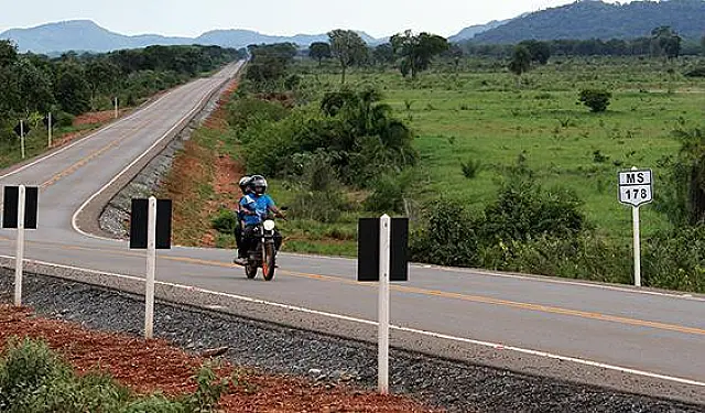 Motociclista morre após bater de frente com Pálio na MS-178 em Bodoquena