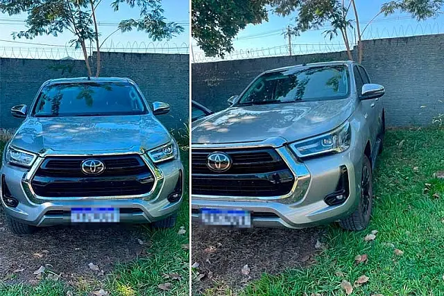Polícia recupera Hilux roubada em Anastácio