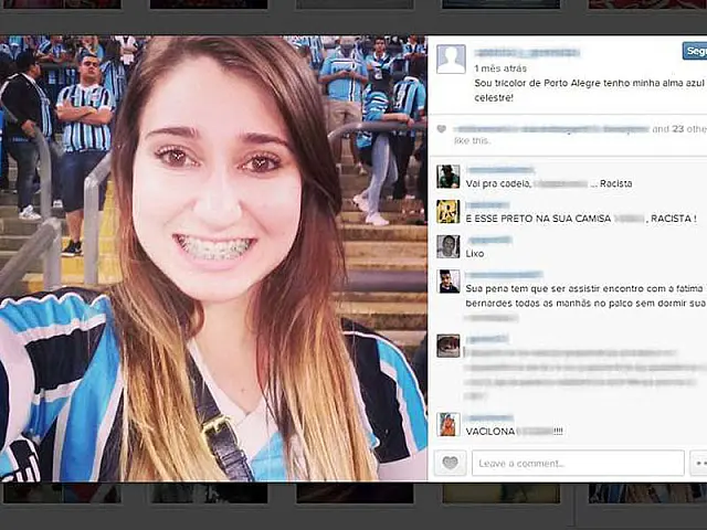 Após ofensas racistas, jovem é afastada do trabalho