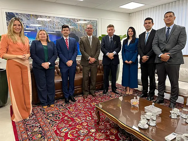 Comitiva do Piauí realiza visita técnica ao TJMS