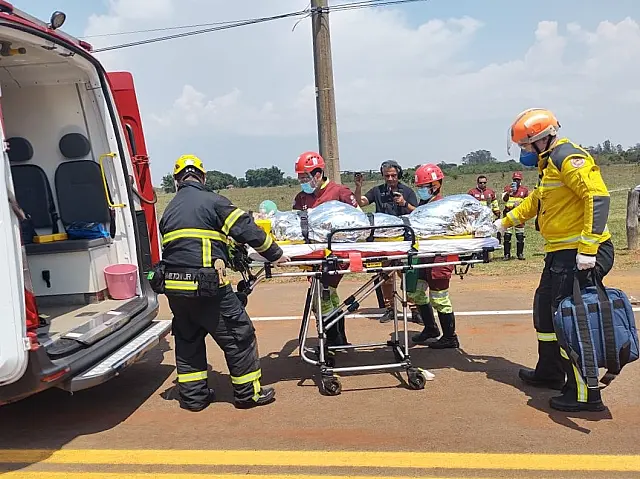 Socorristas participam de treinamento na BR-163