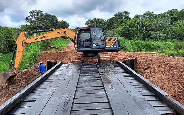 Ponte da estrada Saltinho tem trânsito liberado