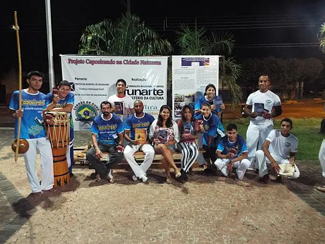 Projeto 'Capoeirando na Cidade Natureza' agita aniversário de Aquidauana