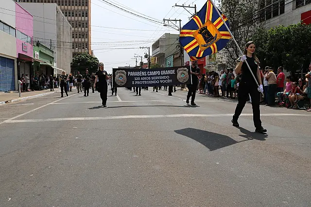 Polícia Civil marca presença no aniversário de 120 anos de Campo Grande