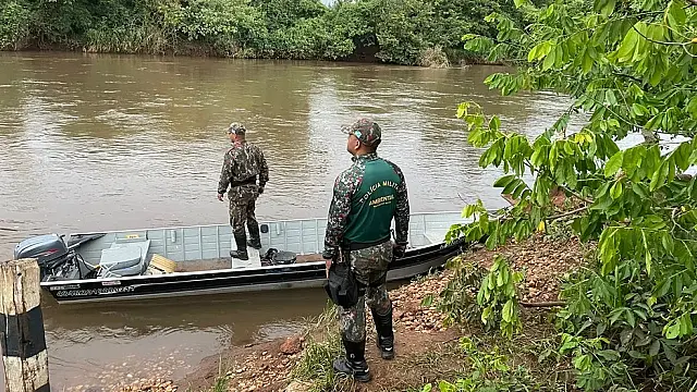 PMA intensifica efetivo de fiscalização no Rio Aquidauana durante o Carnaval