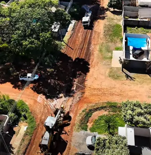 Bonito inicia obras de pavimentação em ruas do município