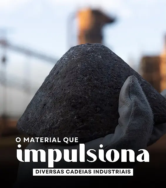 Ferro-gusa impulsiona cadeias industriais e fortalece a economia