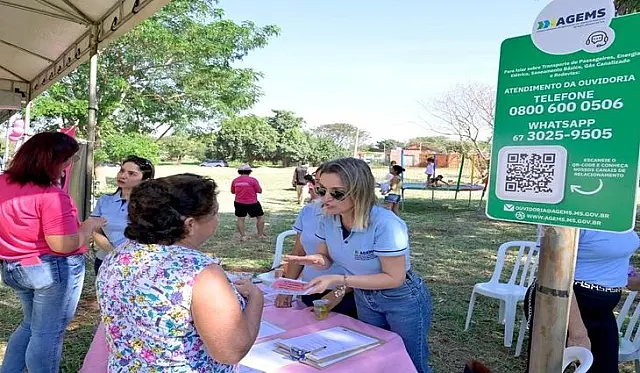 Procon-MS participa nesta quinta de ação social da Agems em Bonito