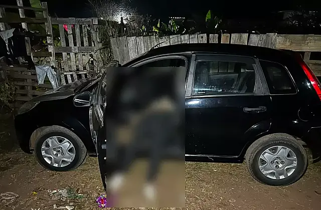 Casal é executado a tiros por homens encapuzados em área de ocupação, em MS