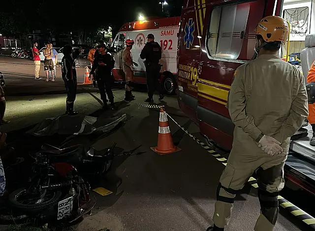 Motociclista morre após colisão com carro em Corumbá
