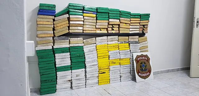 Maior apreensão do ano: PF apreende 275 quilos de cocaína em Corumbá