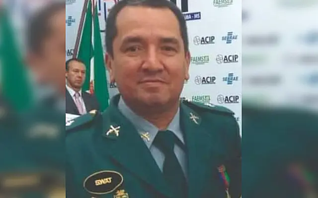 Aquidauanense, Tenente Milkson Arestides Alves, morre após complicações da Covid 19