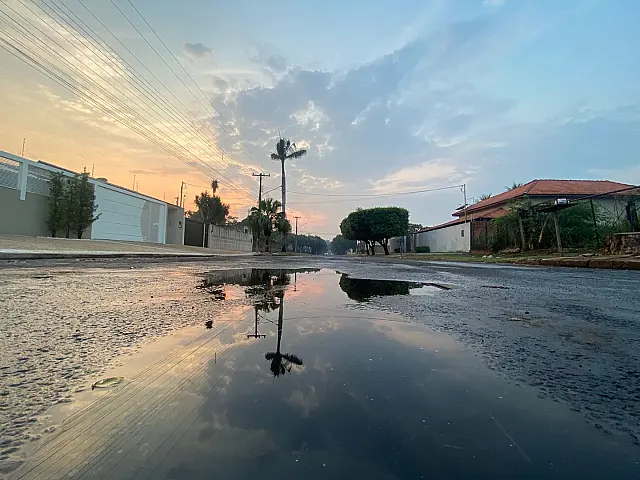 Aquidauana segue em alerta de chuvas fortes e ventos de até 60 km/h