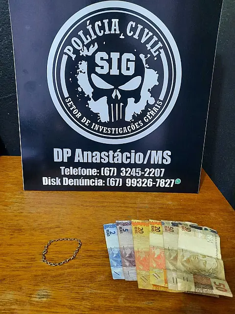 Homem é preso por furto qualificado em Anastácio