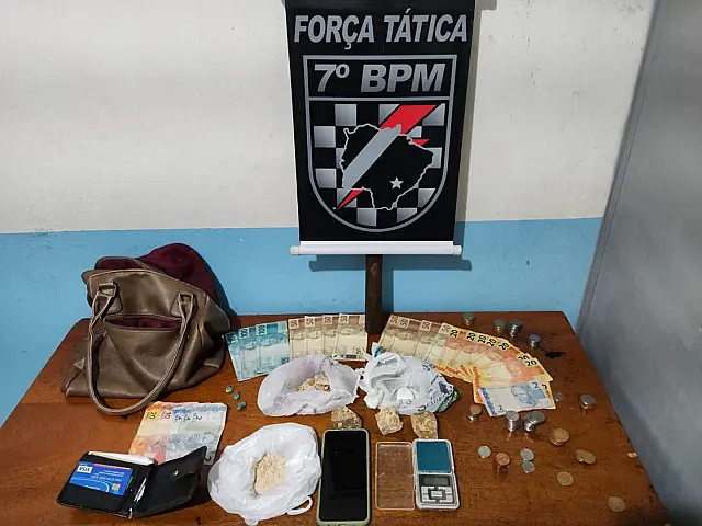 Mulher é presa após ser flagrada em "disk droga" em bairro de Anastácio