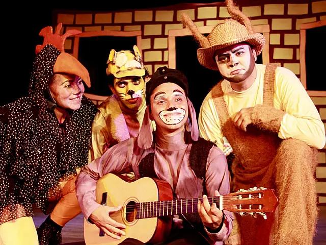 Centro Cultural recebe espetáculo infantil 'Os Quatro Amigos'