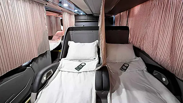 Em alta, viagens de ônibus ganham luxos, sala VIP e até massagem
