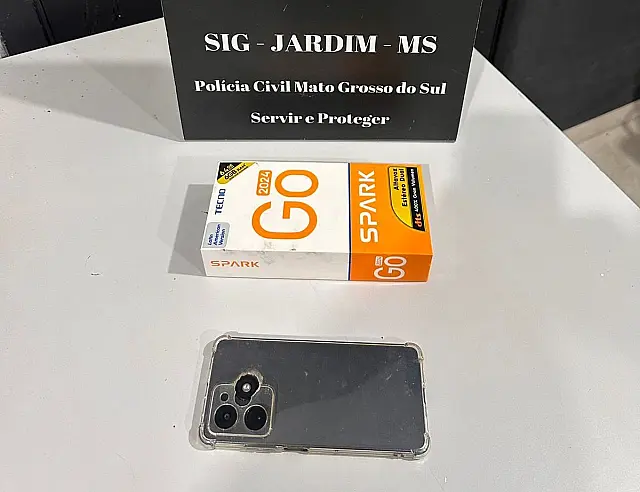 Homem é preso em flagrante por receptação de celular furtado em Jardim