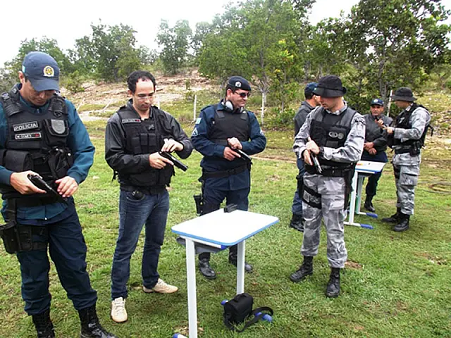 7º BPM realiza capacitação e atualização de técnicas de tiro policial