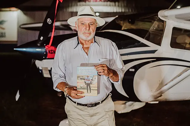 José Moreira Filho lança a obra "Memórias de um Piloto Pantaneiro"