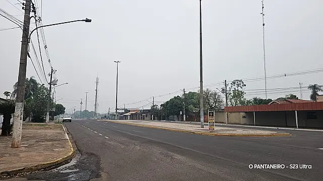 Previsão indica chuvas isoladas e máxima de 40°C em Aquidauana nesta quinta-feira