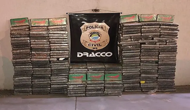 Apreensões de cocaína aumentam mais de 1.100% em MS